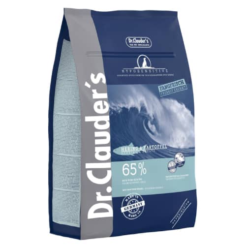 DR.CLAUDER’S DOG HYPOSENSITIVE PLUS suņu barība Siļķe, kartupeļi 11.5kg